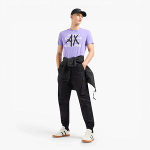 Regualr Fit Cotton Crewneck T-Shirt With Bold Central Branding