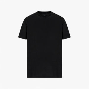 Regular Fit Tone-On-Tone All Over Logo Mercerised Cotton Crewneck T-Shirt
