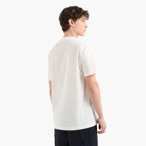 Blue Edition Regular Fit Mercerised Cotton T-Shirt Withtone-On-Tone Branding