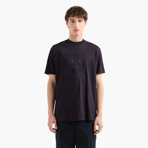 Blue Edition Regular Fit Mercerised Cotton T-Shirt Withtone-On-Tone Branding
