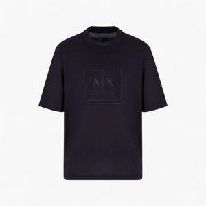 Blue Edition Regular Fit Mercerised Cotton T-Shirt Withtone-On-Tone Branding