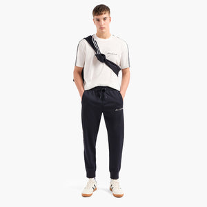 Signature Logo Cotton Crewneck T-Shirt