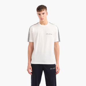 Signature Logo Cotton Crewneck T-Shirt