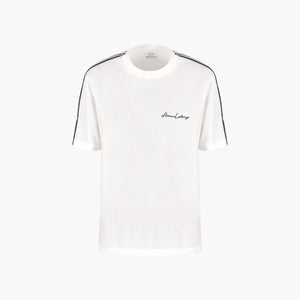 Signature Logo Cotton Crewneck T-Shirt