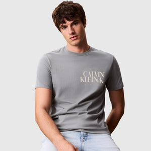 Stack Graphic T-Shirt - Grey