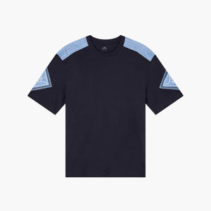 Regular Fit Cotton Crewneck T-Shirt With Embroidered Branding
