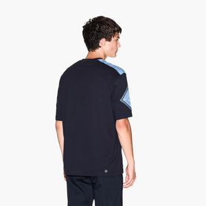 Regular Fit Cotton Crewneck T-Shirt With Embroidered Branding