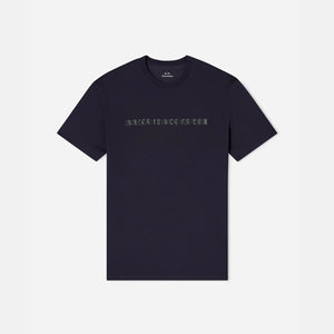 Regular Fit Cotton Crewneck T-Shirt With Logo Print