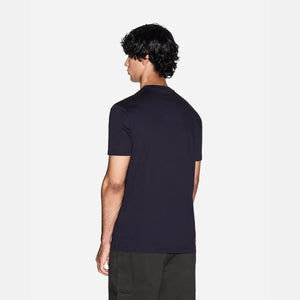 Regular Fit Cotton Crewneck T-Shirt With Logo Print