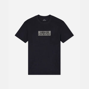 Regular Fit Cotton Crewneck T-Shirt With Central Gold Branding