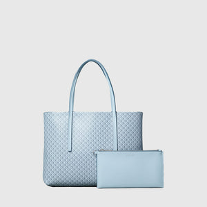 Aop Small Tote - Light Blue