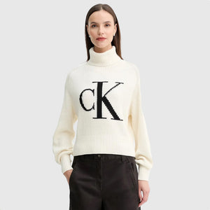 Ck Loose Sweater  - Ivory