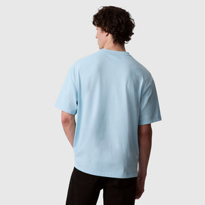 Script Graphic T-Shirt - Light Blue
