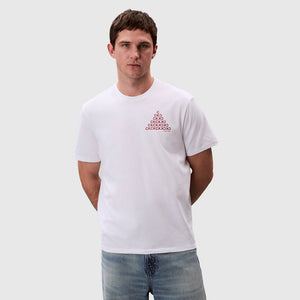 Pyramid Graphic T-Shirt - White