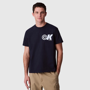 Sport Graphic T-Shirt - Navy