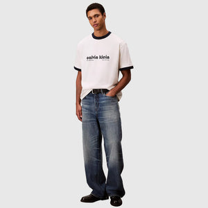 Retro Ringer T-Shirt - Offwhite