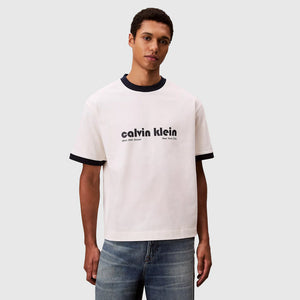 Retro Ringer T-Shirt - Offwhite