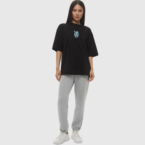 Oversize Logo T-Shirt - Black