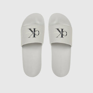 Monogram Slide - Light Grey
