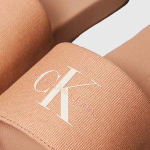 Monogram Slide - Coral