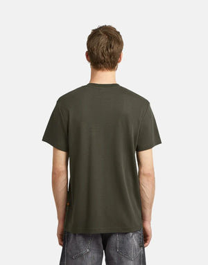 G-Star RAW Chest Logo Asfalt T-Shirt