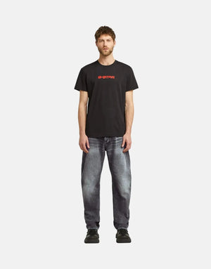 G-Star RAW Gel Print Black T-Shirt
