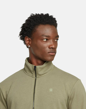 G-Star RAW Nifous Half Zip Ensis Green Sweatshirt