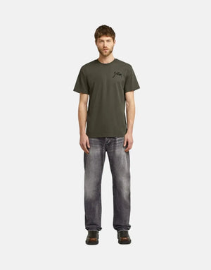 G-Star RAW Script Asfalt T-Shirt