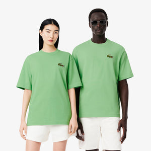 Loose Fit Heavy Cotton Badge T-shirt