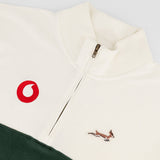 B2B Vodacom SB Classic Hoop Quarter Zip-Cloud Dancer