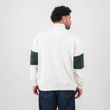 B2B Vodacom SB Classic Hoop Quarter Zip-Cloud Dancer