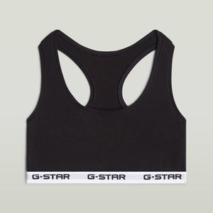 G-Star RAW Racerback Bralette 2 Pack Black
