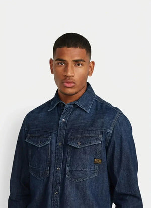 G-Star RAW Dakota Slim Worn In Deep Shirt
