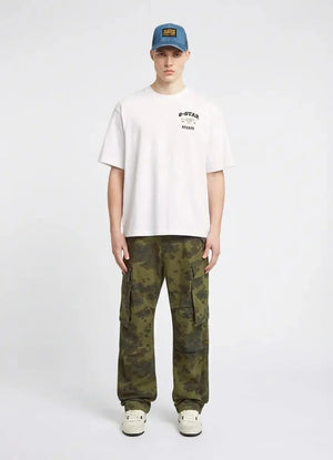 G-Star RAW Running Dog Back Graphic White Boxy T-Shirt