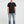 G-Star RAW Flock Back Graphic Black Loose T-Shirt