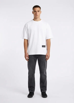 G-Star RAW Badge White Boxy T-Shirt