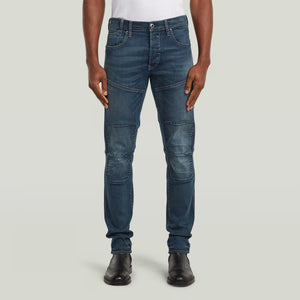 G-Star RAW Biker Patched 3D Slim Antique Foundry Jeans