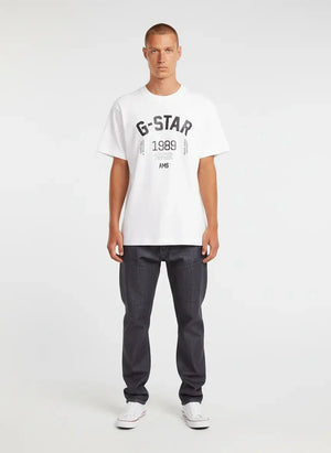 G-Star RAW 89 Back Loose White T-Shirt