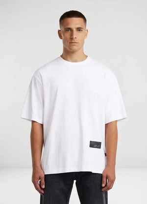 G-Star RAW Badge White Boxy T-Shirt