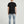 G-Star RAW Flock Back Graphic Black Loose T-Shirt