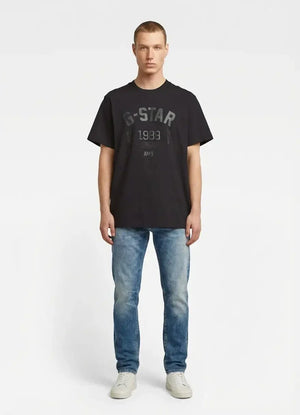 G-Star RAW 89 Back Loose Black Graphic T-Shirt