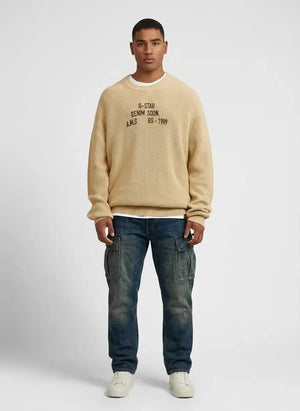 G-Star RAW Stencil Loose Knit Sweatshirt