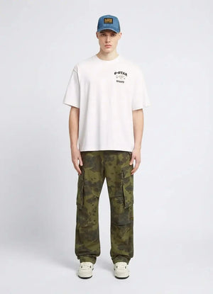 G-Star RAW Running Dog Back Graphic White Boxy T-Shirt
