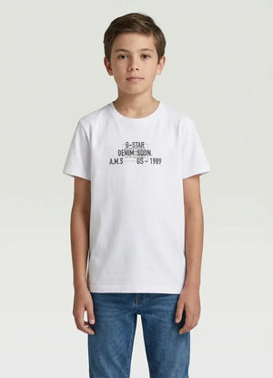G-Star RAW Boys Base White T-Shirt