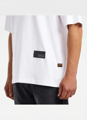G-Star RAW Badge White Boxy T-Shirt