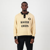 Kaizer Chiefs Long Sleeve Knitted Jersey-Butter