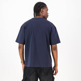 NBA Golden State Warriors Boxy Tee-Navy