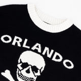 Orlando Pirates Tipped Crew Knit LS Jersey- Black